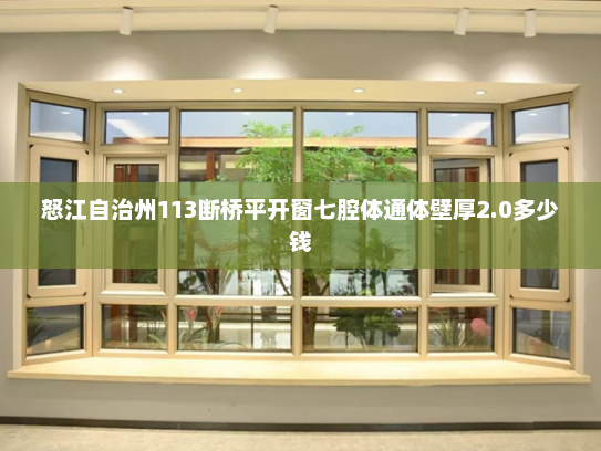 怒江自治州113断桥平开窗七腔体通体壁厚2.0多少钱