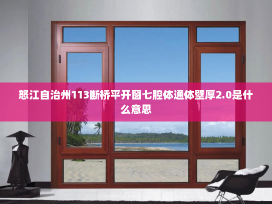 怒江自治州113断桥平开窗七腔体通体壁厚2.0是什么意思